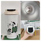 Starbucks X Snoopy 16oz Insulated Mug - Stainless Steel Coffee Straight Cup
