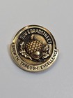 Dun   Bradstreet Tie Tack Pin Growth Through Excellence Rare 10k Gold Gbm   Co 