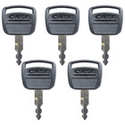 5-pack Case Ignition Keys  Replacement Start Key For Case Construction Equipment
