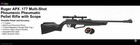 Ruger Apx Multi-shot Pneumatic Pump Pellet  Air Rifle With Scope  177 Hunting