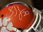 Brian Dawkins Clemson Signed Full Size Authentic Helmet Jsa Read Description
