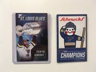 Nhl St  Louis Blues 2019-2020 Hockey Pocket Schedule 2019 Stanley Cup Champs New
