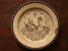 Antique 1902 King Edward Vii   Queen Alexandra Coronation Plates     British Royal