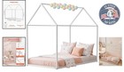 Creative House Bed Frame For Boys And Girls - Twin Size  Stylish   Secure