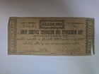  unique  1861 Civil War The Merchants And Mechanics Savings Bank Note Rare