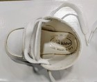Baby Shoes Wee Kids White Leather Lace Infant Newborn Vintage New Size  