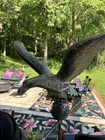 Copper Eagle Weathervane With Directional Arrows
