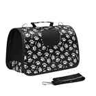 Pet Travel Carrier Bag 13 5  x9 5  x8   - Small Dogs   Cats  Portable  Foldable