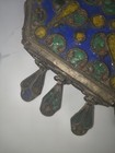 Antique Curan Enemel Box Silver Amber Hight Quality Islamic Art