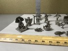 Lot Of 21 Spoontiques Pewter Figurines   Vintage Pewter Figurines Collection 