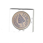 1970 Nena Bedford New Hampshire 26th Convention Host Wooden Nickel  blue 