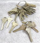 Vintage Lot Of 12  Schlage Keys Marked Do Not Duplicate W various Numbers