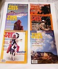 Lot Of 6 Vintage True West Magazines 1990-1992 Various Issues  Westerns