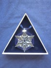 Swarovski Crystal Christmas Ornament 2000 Annual Large Snowflake Vintage New Box