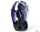 5 0  Fluorite Hand Carved Crystal Dragon Sculpture  Crystal Healing