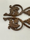 Antique Cast Wrought Iron Architectural Salvage Ornate Grape Vine Decor Piece