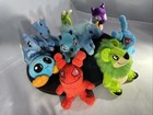 2004 Neopets Mcdonalds Happy Meal Toy Mini Plush Doll 10 Included No Tags