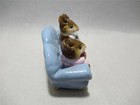 Wee Forest Folk First Date Blue Couch Retired - Super Sweet Wff Couple