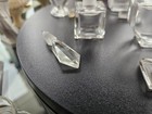 Vintage Miniature Perfume Bottle Lot Glass Vanity Bottles Art Deco Rope Edge