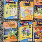 Lot Of 10 Leapfrog Interactive Books And 10 Cartridges Leappad Learning System