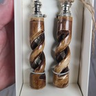 Mary Carol Desk Set Twisted spiral  Handle Letter Opener   Magnifying Glass New