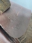Original Wwii German Leather Holster Browning Hi-power P35 Cgn43 Waffenamt Ww2