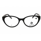 Converse Women s Eyeglasses Black Injected Propionate Cat Eye Frame Cv5112 001