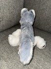 Ganz Webkinz Grey White Husky No Code