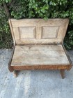 Antique Church Pew Bench  Or Prairie Bench
