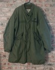 Vtg 1983 So-sew Usmc Extreme Cold Weather Fishtail Parka Removable Liner L  Huge