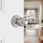 Tylo Entry Door Knob  Satin Nickel  Smartkey Security