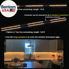 Under Cabinet Lighting  8pcs Led Strip Lights With Remote And 24w Adapter  Ultra