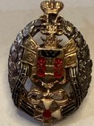 Russian Imperial Silver Officer s Regimental Badge Of The Don Cossack Army