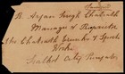 India Used In Burma -  1907 Cover F w Edward Tied Moulmein To Sialkot