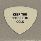 Buddy Guy Signature Guitar Pick Keep The Cold Cuts Cold Tour Stage Plectrum Rare