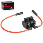 31614-83a Ignition Coil For Sportster 1200 Custom Xl1200c W  Spark Plug Wire Cap