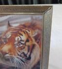 Vintage Ornate Floral Photo Frame 5  X 7  Silver Plastic Easel Retro 