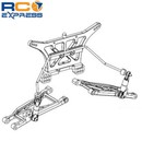 Hot Racing Traxxas Slash 2wd Front And Rear Wide Anti Roll Bar Sway Bar Te311slc