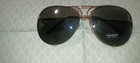 Pilot Aviator Sunglasses Gold Frame Black Polarized Lenses 100  Uv