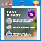 Swiffer Wetjet Hardwood Floor Spray Mop Starter Kit 1 Mop 10 Pads Solution Batts