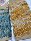 10 Different Colors Handmade Vintage  Crochet Tatting Tiny Lace Trim Lot