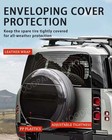 Spare Wheel Tire Tyer Cover Fits For 2020-25 2026 Land Rover Defender 110 130 90