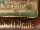 Early 1900 s Antique Original Anheuser-busch Bevo Soft Drink Tip Tray