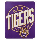 Cozy Ncaa Fleece Throw Blanket For Adults - Soft  Warm  Perfect For Home   Trave