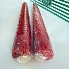 Nos Colonial Candle Cape Cod Stouts Red Pair 12  Vintage Tapers Original Box 80s