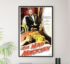 The Mad Magician 1954 - Germany - V1 - Classic Movie Poster Ebay
