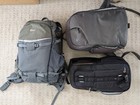 Huge Lot Of Professional Photography Equipment  Backpacks  Tripod  Filters  Etc