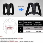 Medical Scoliosis Posture Corrector Spine Back Support Shoulder Brace Belt Usa