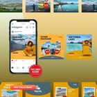 Social Media Canva Templates For Travel Agency And Business Bundle