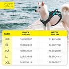 Service Dog Harness  Reflective Dog Vest Harness With 5 Pcs Patches  Adjustab   